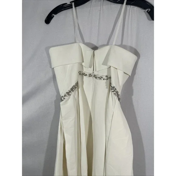 one shoulder dress a line BABARONI One Shoulder Acetate Satin Dress Blushing Pink, Blushing Pink / US0